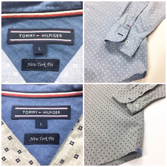 Bundle 2 Tommy Hilfiger New York Fit Casual Shirt - Picture 6 of 8